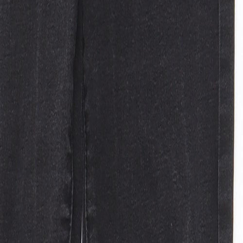 Denim & Co. Womens Grey Cotton Skinny Jeans Size 10 L30 in Regular Zip - Pockets