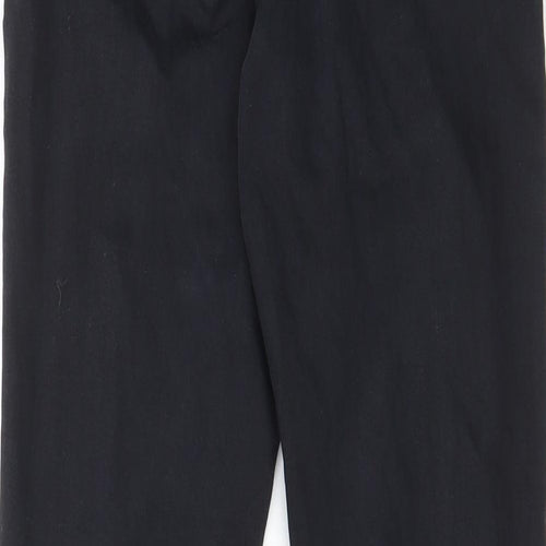 Topshop Womens Black Cotton Skinny Jeans Size 26 in L32 in Regular Zip - Pockets