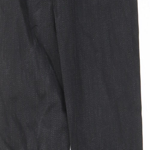 Topshop Womens Grey Cotton Skinny Jeans Size 25 in L34 in Regular Zip - Pockets