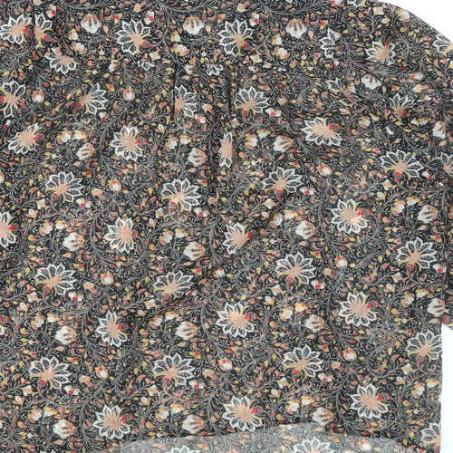 Bonobo Womens Multicoloured Floral Polyester Basic Blouse Size XS V-Neck