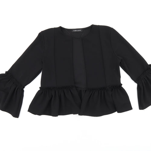 Cameo Rose Womens Black Jacket Size 10