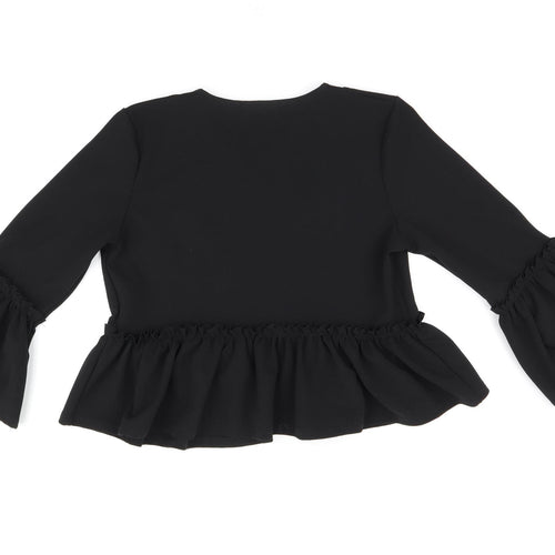 Cameo Rose Womens Black Jacket Size 10