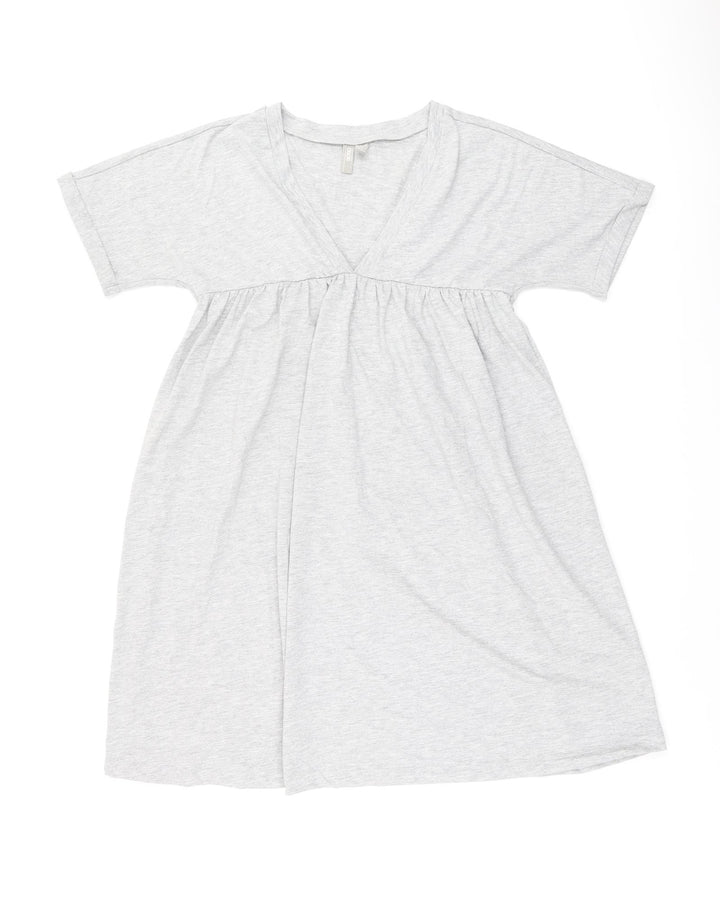 ASOS Womens Grey Polyester Shift Size 8 V-Neck Pullover