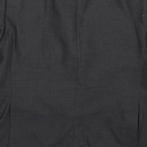 Marks and Spencer Mens Grey Polyester Jacket Suit Jacket Size 44 Regular