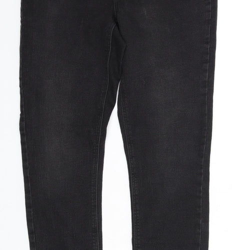 Noisy may Womens Black Cotton Skinny Jeans Size 31 in L34 in Regular Zip