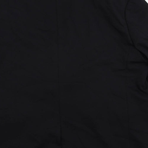 Autograph Mens Blue Polyacrylate Fibre Jacket Suit Jacket Size 44 Regular