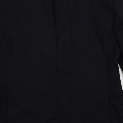 French Connection Mens Blue Polyester Jacket Suit Jacket Size 38 Regular
