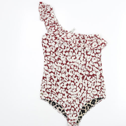 Love Stories Womens Multicoloured Animal Print Polyamide One Piece Size 6