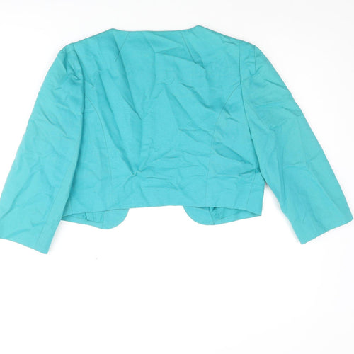 Monsoon Womens Blue Jacket Size 12