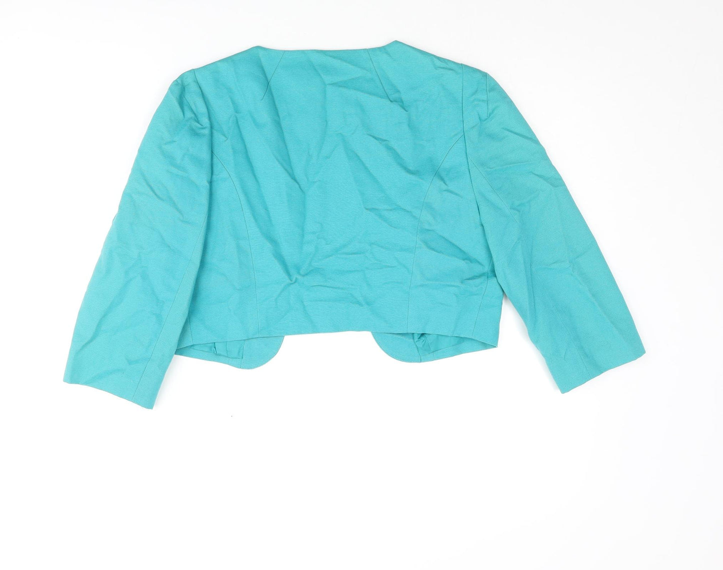 Monsoon Womens Blue Jacket Size 12