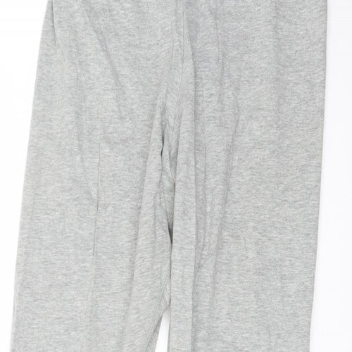 Nike Womens Grey Cotton Carrot Leggings Size S L26 in