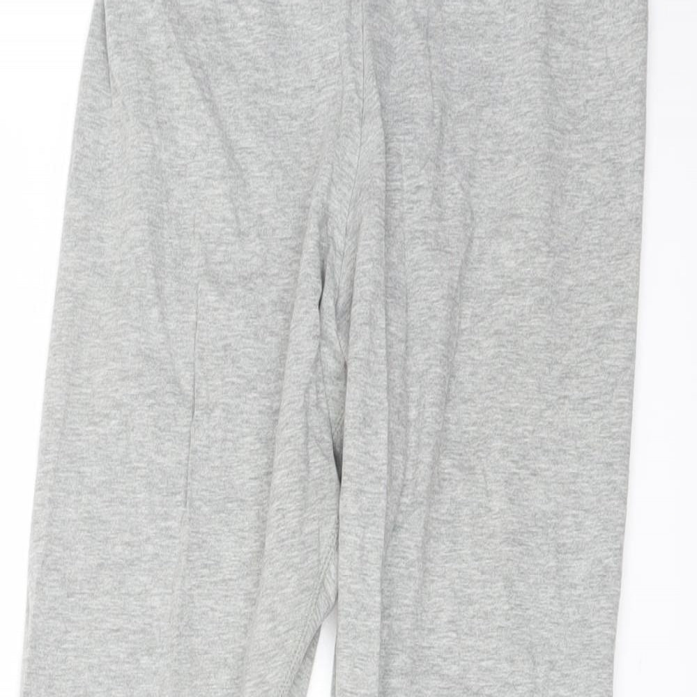 Nike Womens Grey Cotton Carrot Leggings Size S L26 in