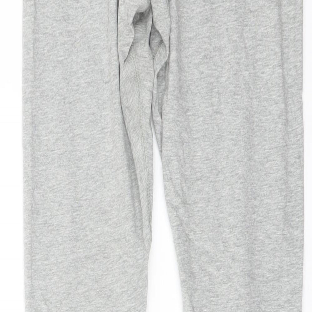 Nike Womens Grey Cotton Carrot Leggings Size S L26 in