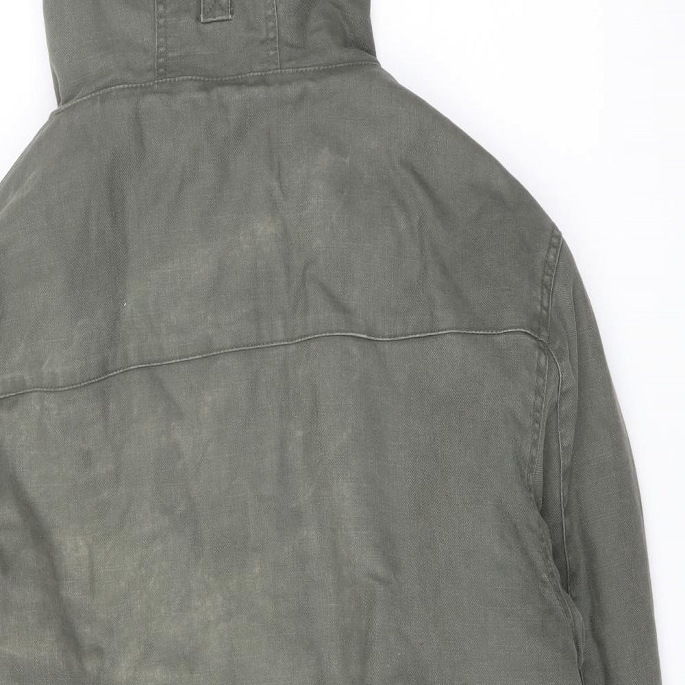 Animal Mens Green Jacket Size L Zip