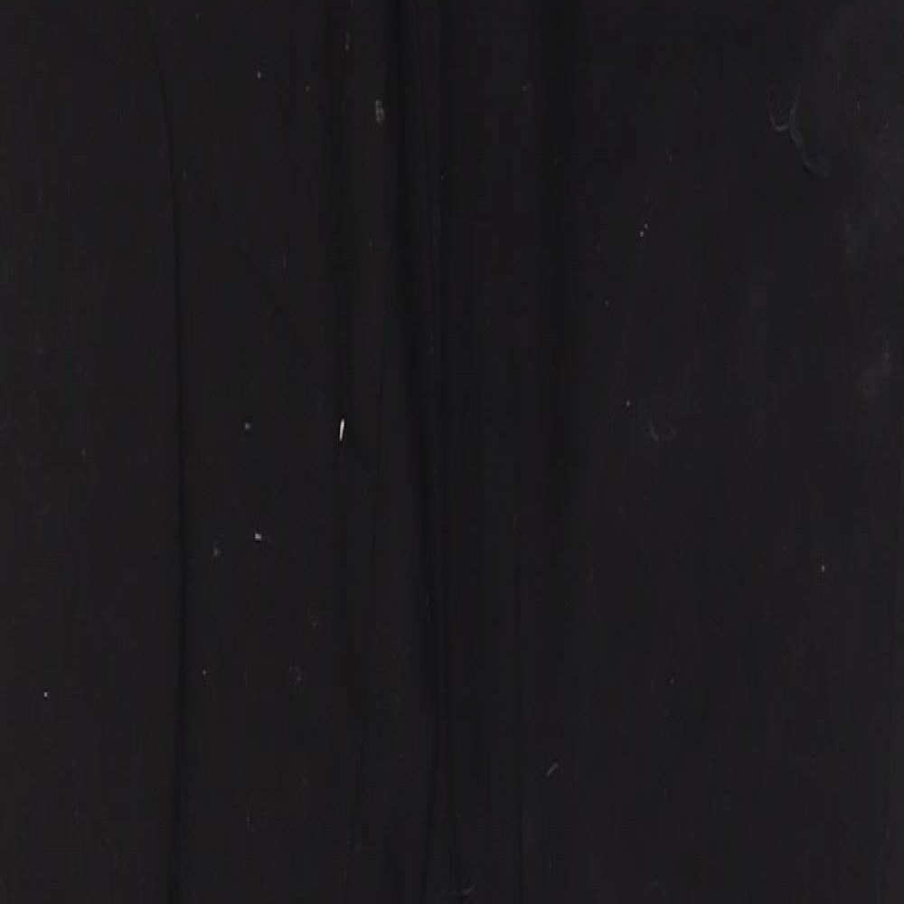 Denim & Co. Womens Black Cotton Skinny Jeans Size 12 L34 in Regular Zip - Pockets