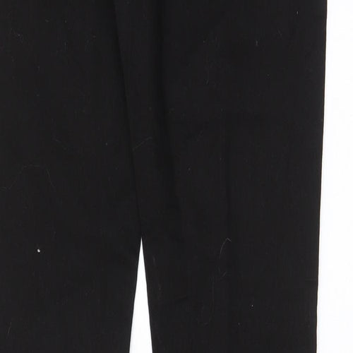 Denim & Co. Womens Black Cotton Skinny Jeans Size 12 L34 in Regular Zip - Pockets