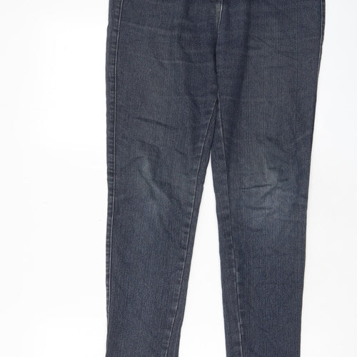 NEXT Womens Blue Cotton Jegging Jeans Size 12 L29 in Regular