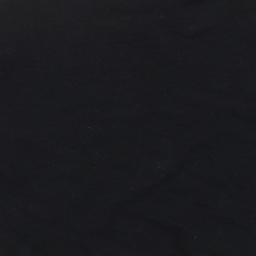 River Island Womens Black Cotton Pullover Sweatshirt Size S Pullover