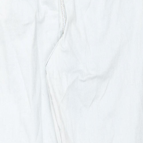 Don't Think Twice Womens Blue Cotton Straight Jeans Size 20 L27 in Regular Zip
