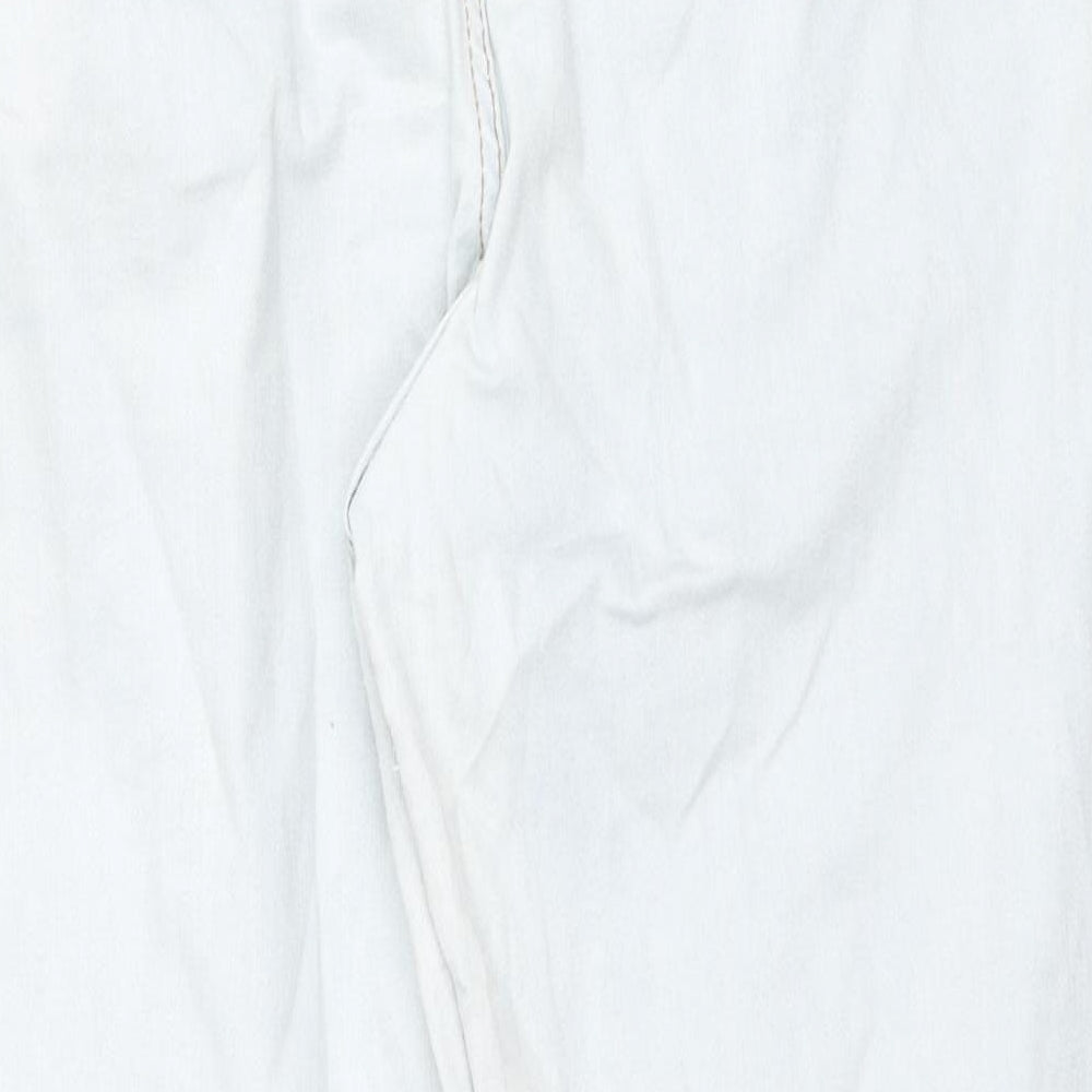 Don't Think Twice Womens Blue Cotton Straight Jeans Size 20 L27 in Regular Zip