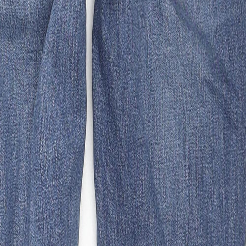 Reiss Womens Blue Cotton Skinny Jeans Size 27 in L28 in Regular Zip