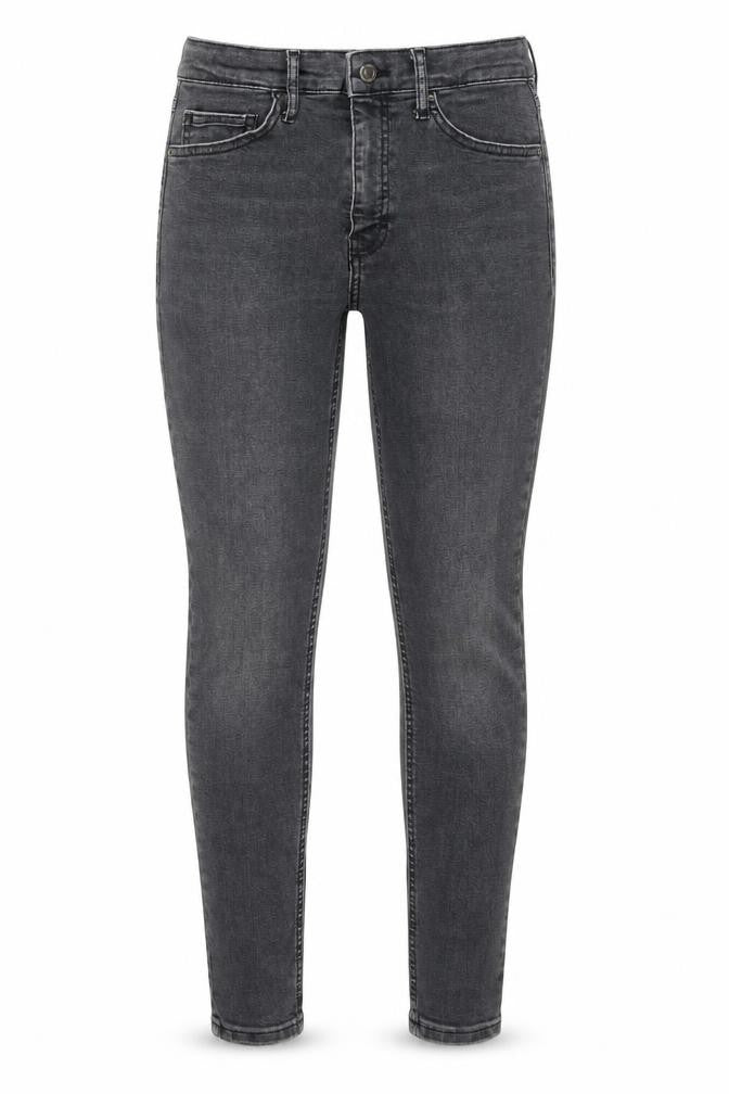 Topshop Womens Black Cotton Skinny Jeans Size 28 in L32 in Regular Zip