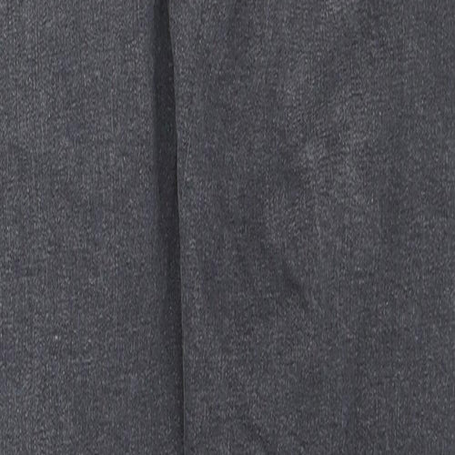 Topshop Womens Black Cotton Skinny Jeans Size 28 in L32 in Regular Zip