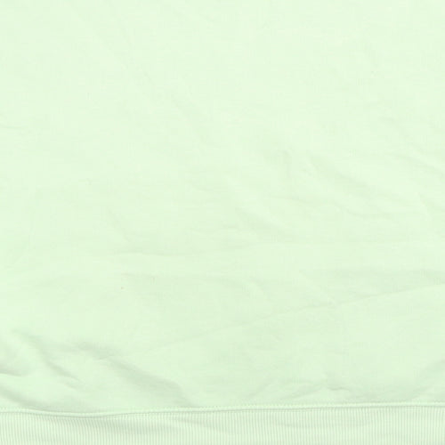 ASOS Womens Green Cotton Pullover Sweatshirt Size 6 Pullover