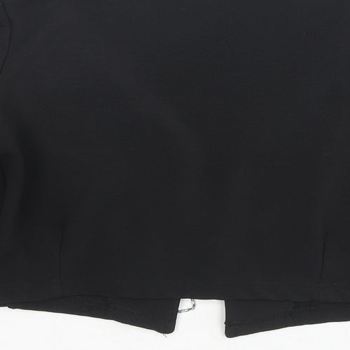 Miss Line Womens Black Jacket Blazer Size M - Beaded Detail
