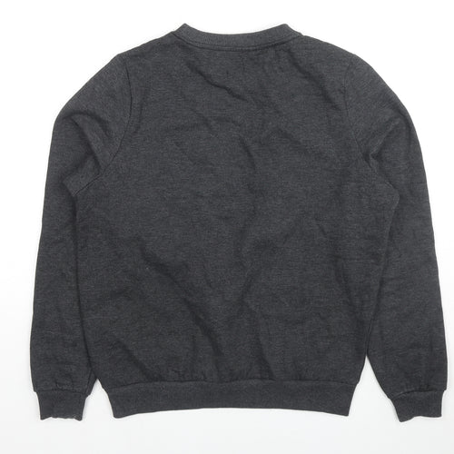 ASOS Womens Grey Cotton Pullover Sweatshirt Size 10 Pullover