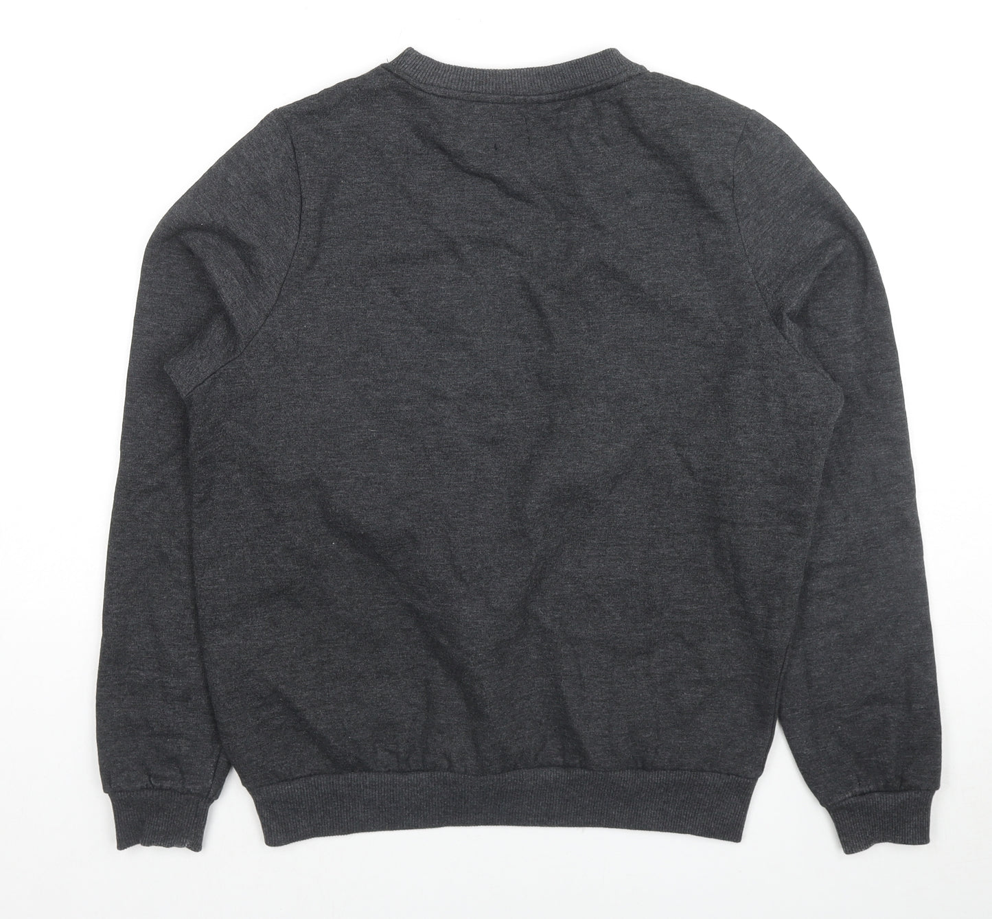 ASOS Womens Grey Cotton Pullover Sweatshirt Size 10 Pullover