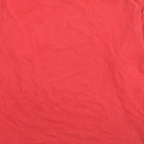 Liverpool FC Mens Red Cotton Pullover Sweatshirt Size M - Logo