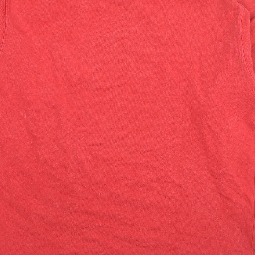 Liverpool FC Mens Red Cotton Pullover Sweatshirt Size M - Logo