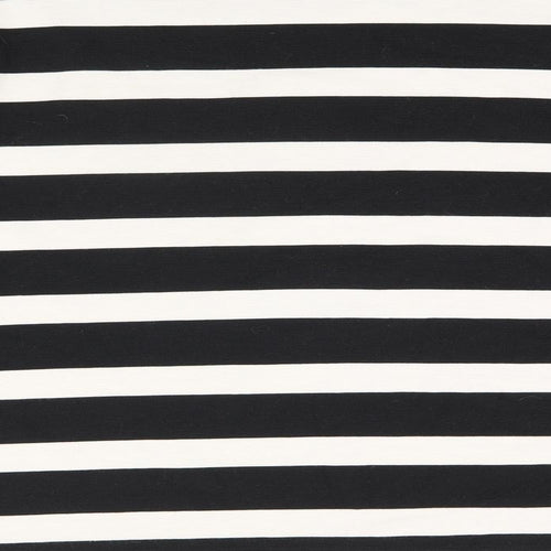 TR Womens Black Striped Polyester Basic T-Shirt Size 18 Boat Neck