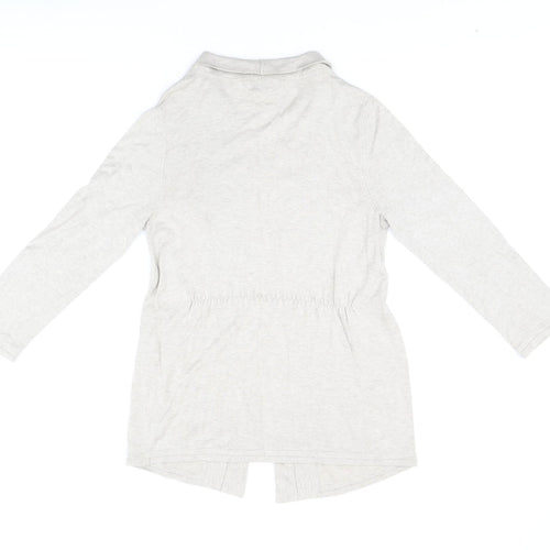 Kaliko Womens Beige V-Neck Viscose Cardigan Jumper Size 12