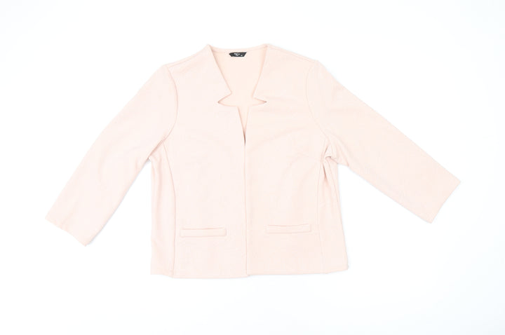 M&Co Womens Pink Jacket Size 12