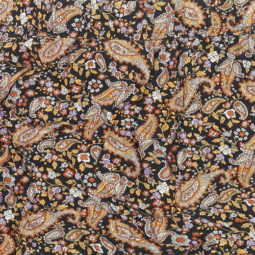 Nobody's Child Womens Multicoloured Paisley Viscose A-Line Skirt Size 8