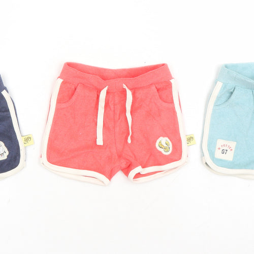 Marks and Spencer Baby Multicoloured Cotton Sweatpants Trousers Size 3-6 Months Drawstring - Harry Potter