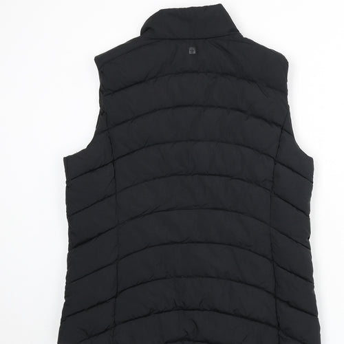 Mountain Warehouse Womens Black Gilet Coat Size 14 Zip