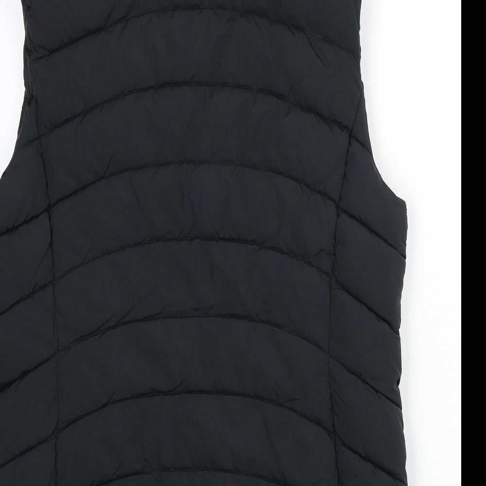 Mountain Warehouse Womens Black Gilet Coat Size 14 Zip