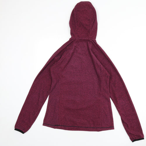 Marc New York Womens Pink Polyester Pullover Hoodie Size S Zip