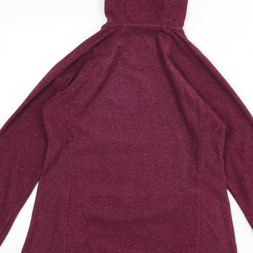 Marc New York Womens Pink Polyester Pullover Hoodie Size S Zip