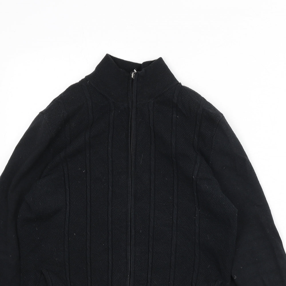 Callaway Mens Black Jacket Size S Zip