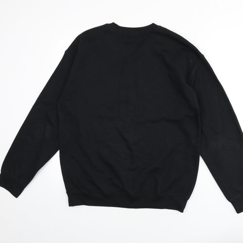 Topshop Mens Blue Polyester Pullover Sweatshirt Size S - Why