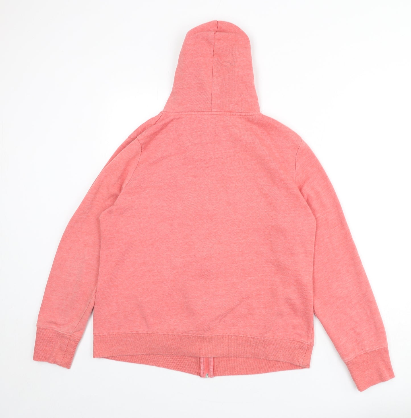 Dunnes Stores Womens Pink Polyester Full Zip Hoodie Size 18 Zip