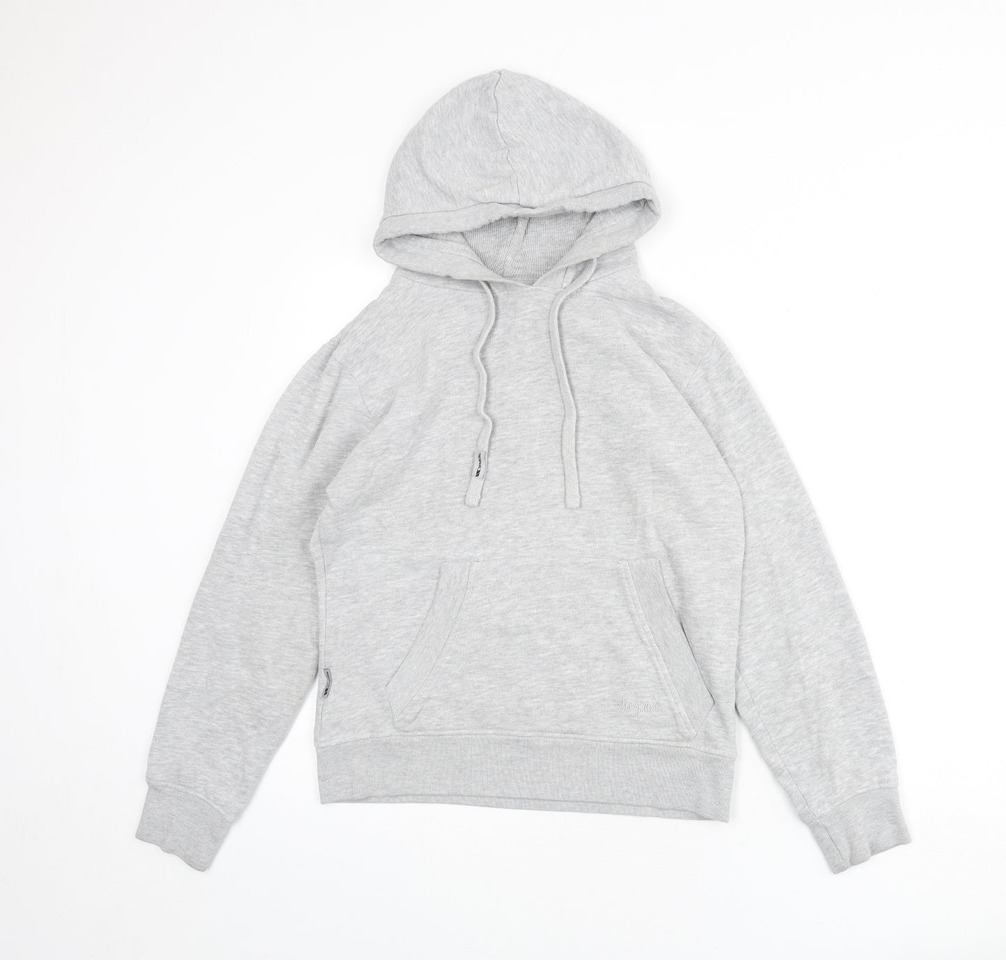 Tresspass Womens Grey Cotton Pullover Hoodie Size S Pullover