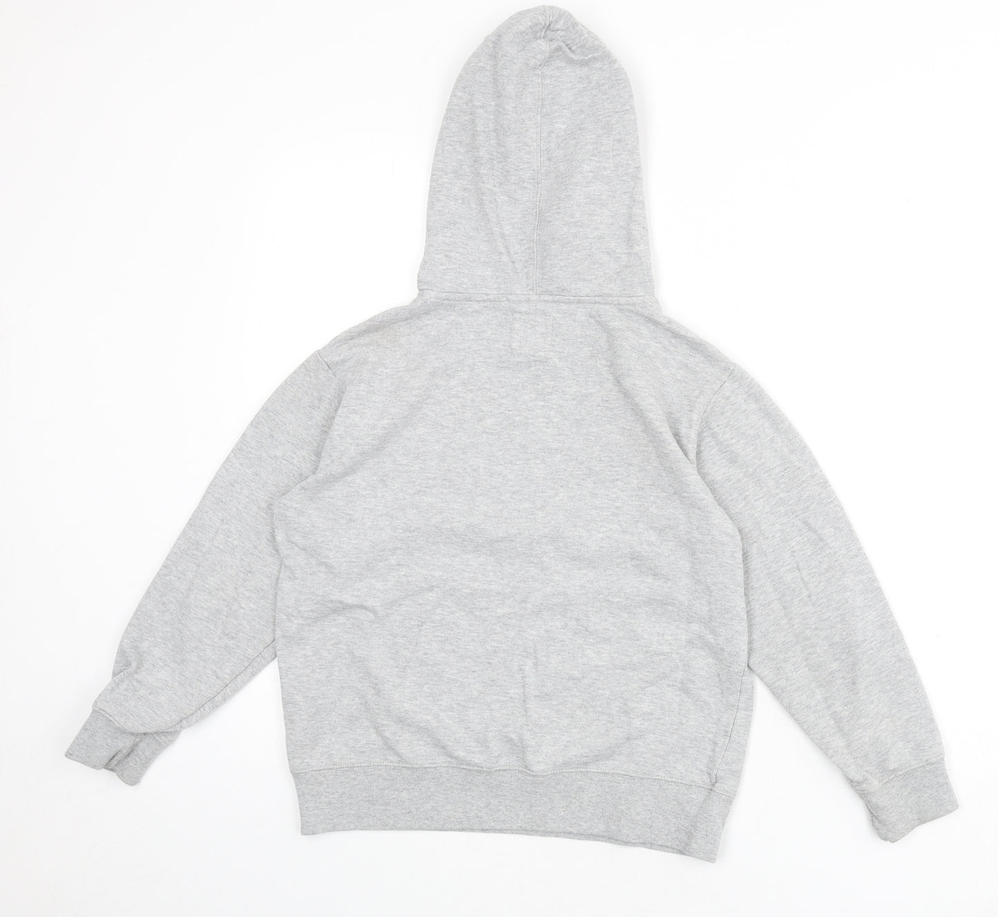Champion Boys Grey Cotton Pullover Hoodie Size 12-13 Years Pullover