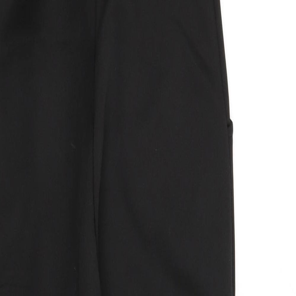 Boohoo Womens Black Polyester Jumpsuit One-Piece Size 10 L23 in Zip