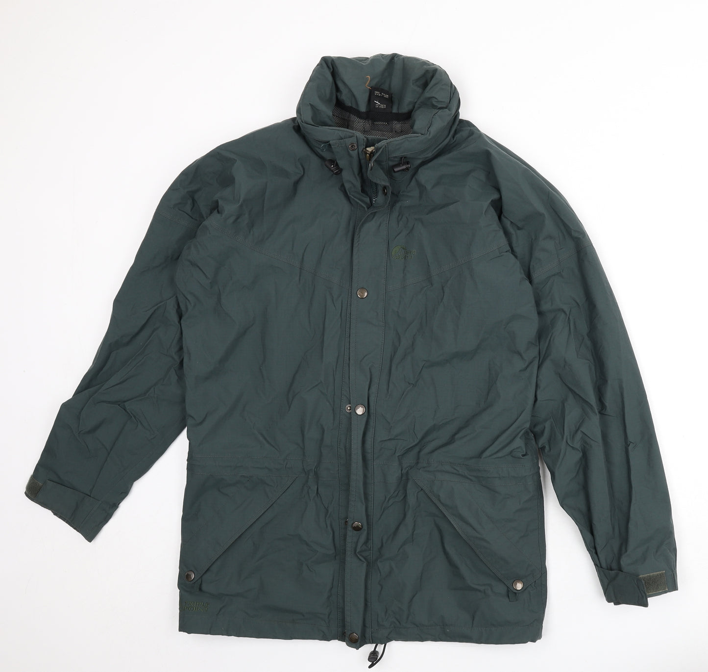 Lowe Alpine Mens Green Jacket Coat Size S Zip