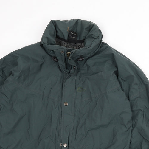 Lowe Alpine Mens Green Jacket Coat Size S Zip